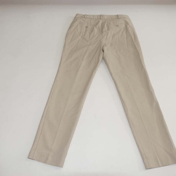 Talbots Women's Newport Slim Ankle Pants Size 10 Beige High Rise 29.5" Inseam - Picture 5 of 6